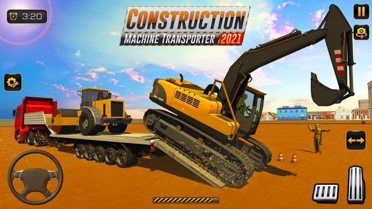 Heavy Machines Transporter Sim游戏截图