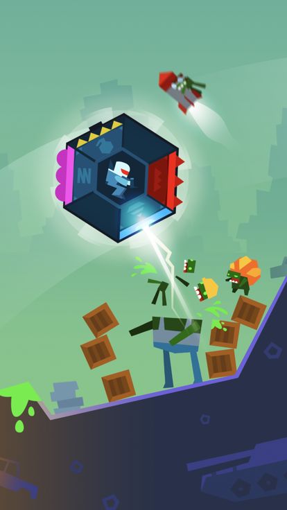 下坡粉碎游戏截图