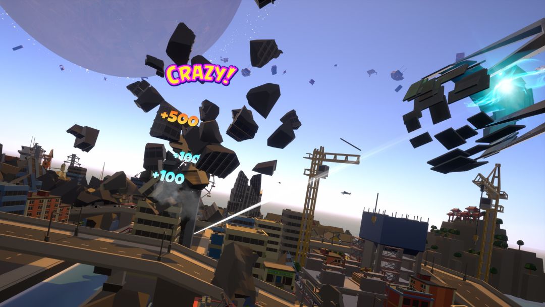 VRobot: VR Giant Robot Destruction Simulator游戏截图