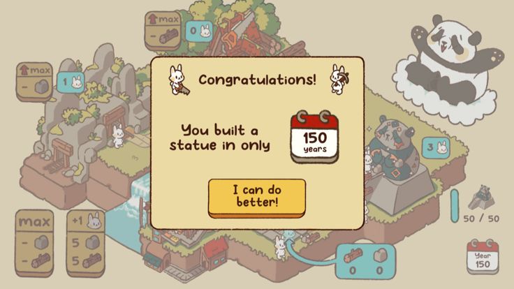 生气熊猫和建造兔游戏截图