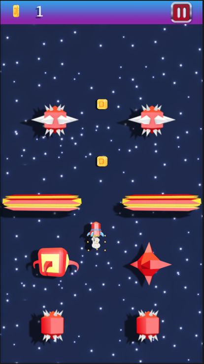 Space War - Flying Rocket Game游戏截图