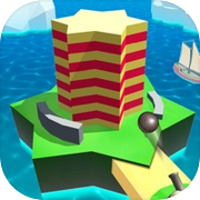 炮塔射击大战-3D打方块小游戏icon