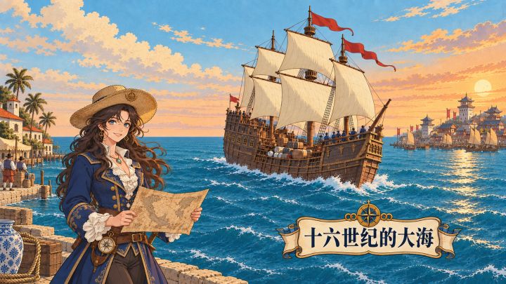 十六世纪的大海 封面