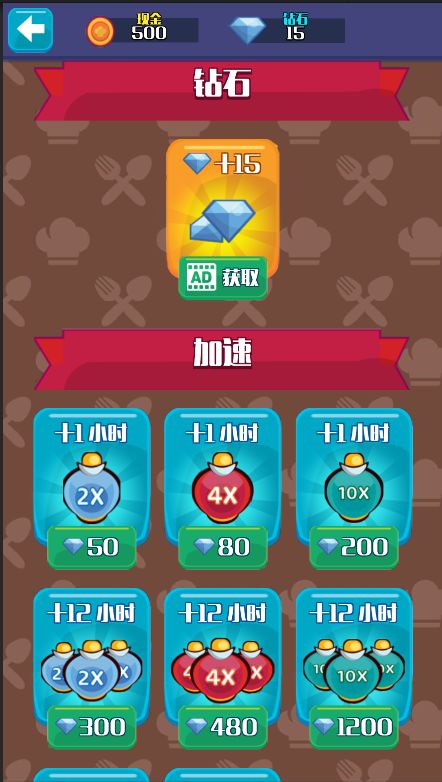 模拟快餐厅游戏截图