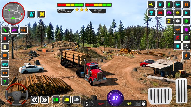 Offroad Truck Driving Game 3D游戏截图