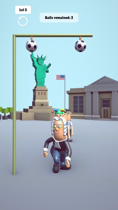 Ragdoll Ball Jump游戏截图