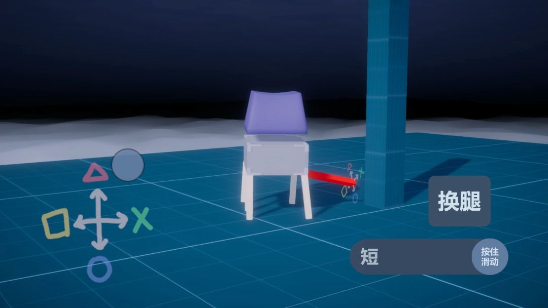 一个按键游戏截图