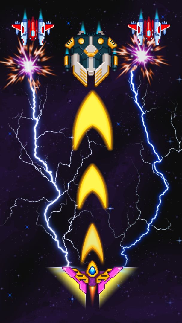 Alien War - Spaceship Shooter游戏截图