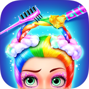 Rainbow Hair Salon - Dress Up