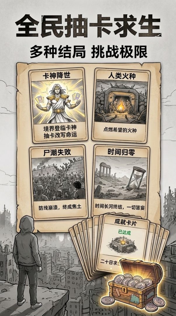 全民抽卡求生游戏截图