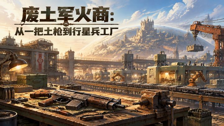 废土军火商：从一把土枪到行星兵工厂 封面