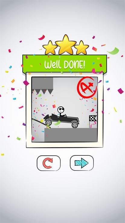 Draw Bridge Stickman Car Game游戏截图