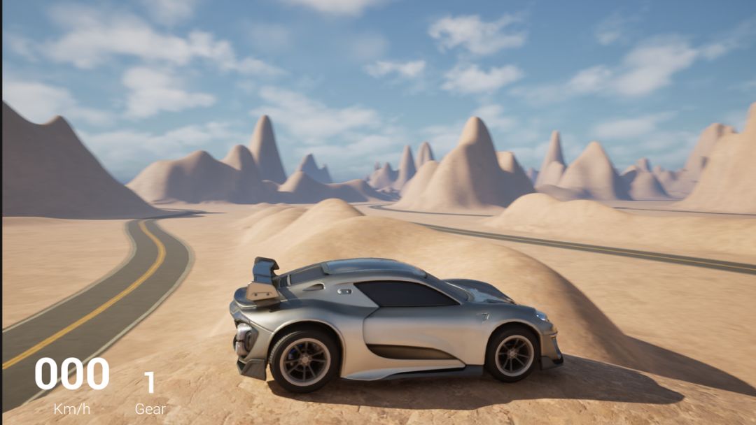孤独的沙漠公路游戏截图