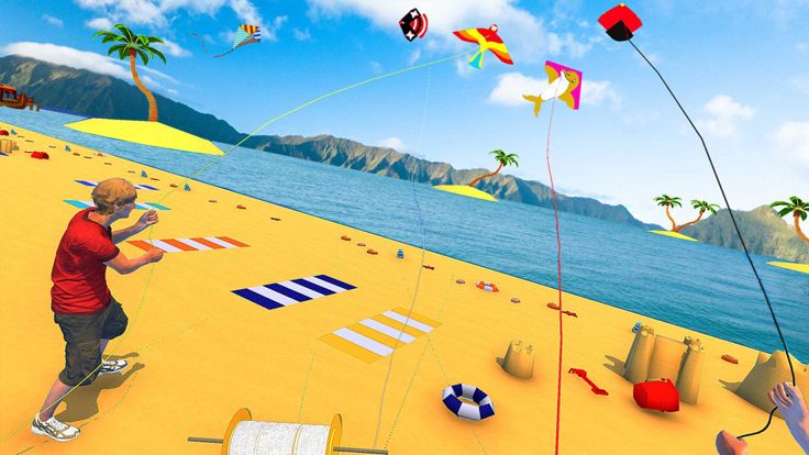 风筝巴桑特战斗3D游戏截图