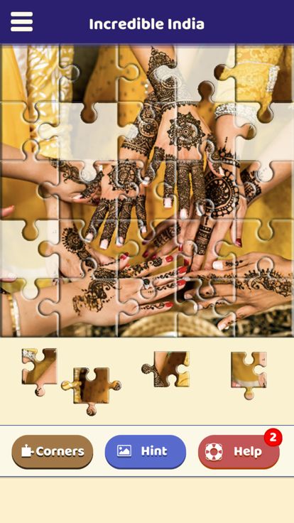 Incredible India Puzzle游戏截图