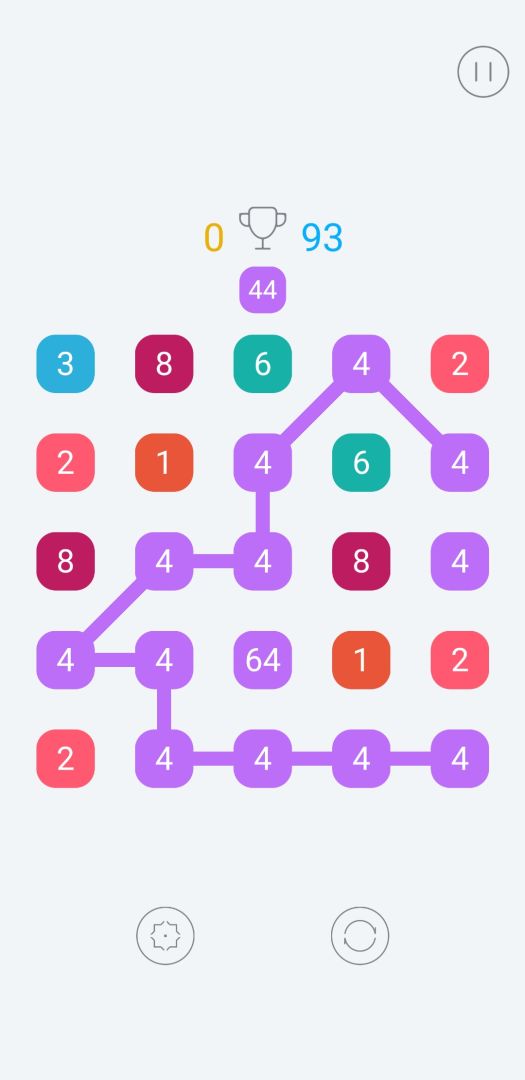数字连线游戏截图