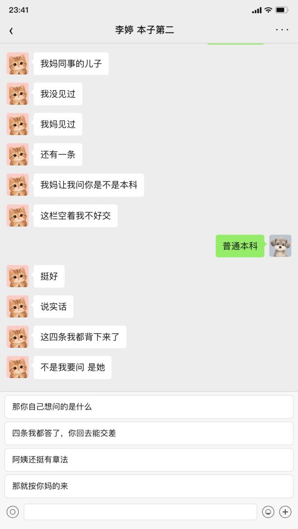 跟她妈相亲模拟器游戏截图