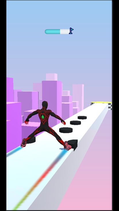 Superhero Skates Roller Run游戏截图