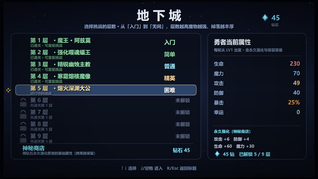 地牢勇者游戏截图