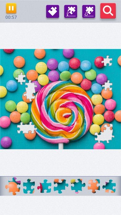 拼图软件 - 拼图卷 - Jigsaw Puzzle HD游戏截图