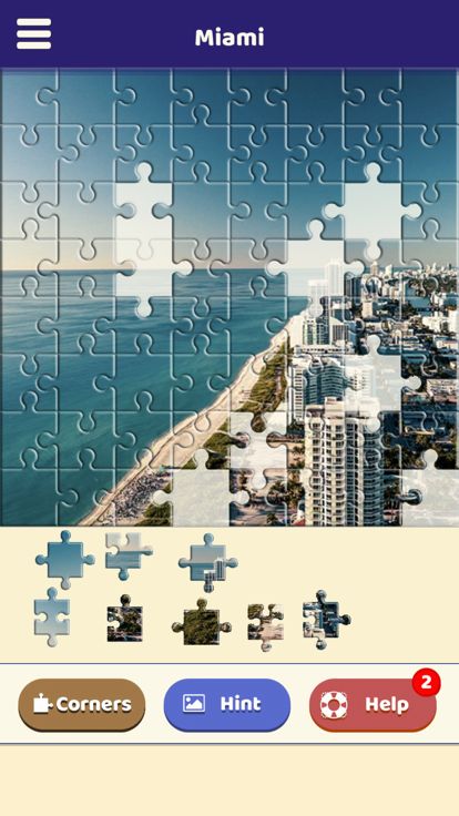Miami Sightseeing Puzzle游戏截图