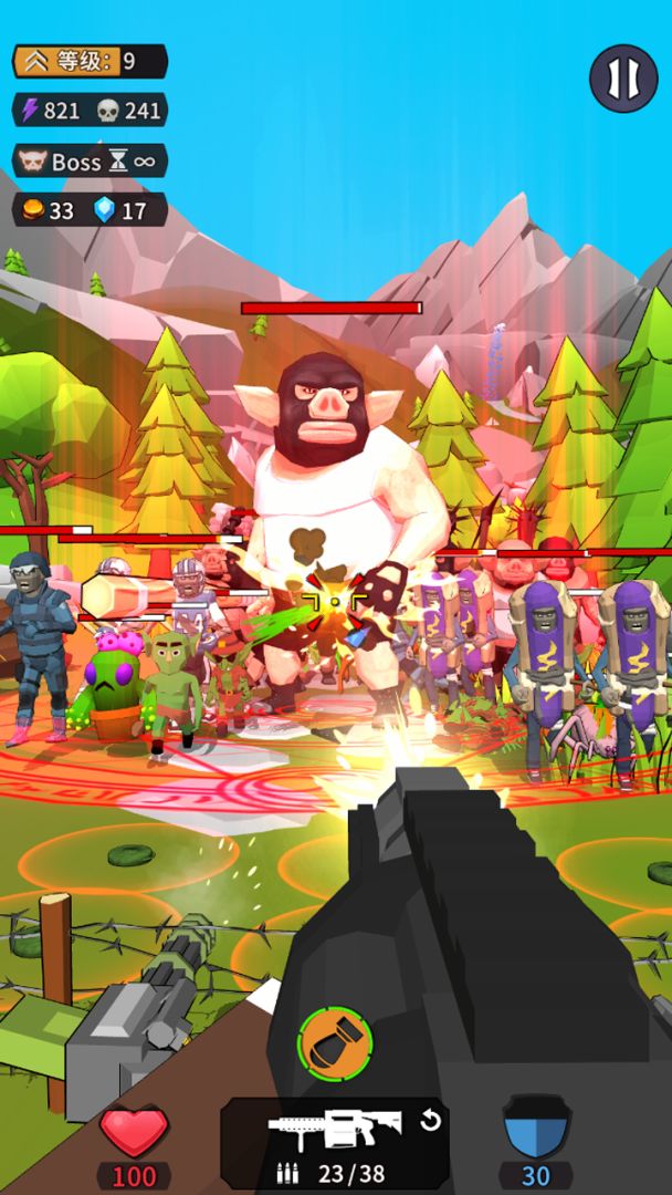 方块人绝地恰鸡战场游戏截图