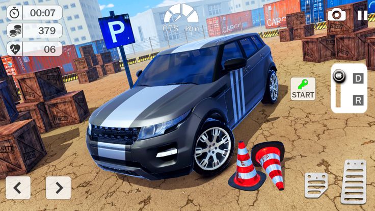 普拉多停车场驾驶游戏游戏截图