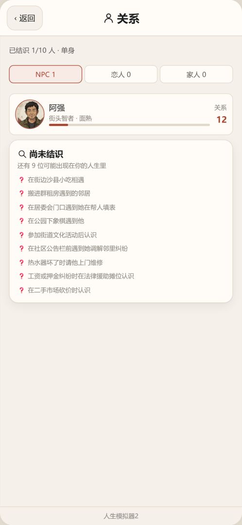 人生模拟器2游戏截图