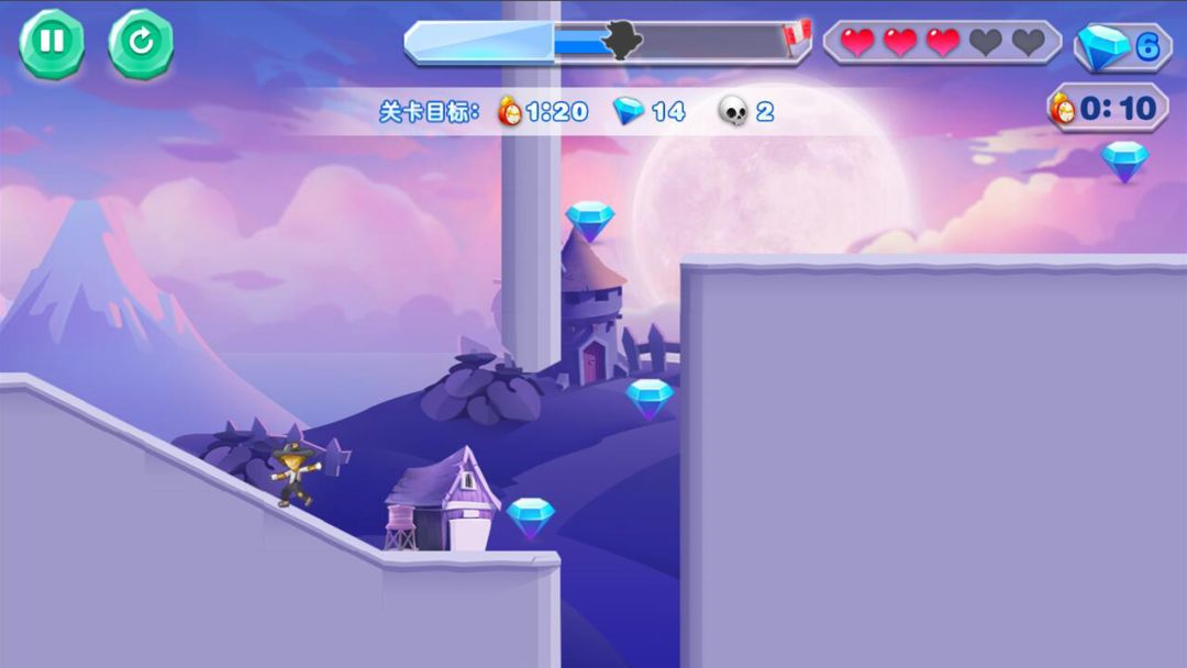 跳跳稻草人游戏截图