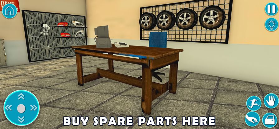 汽车 车库 机械师 游戏游戏截图