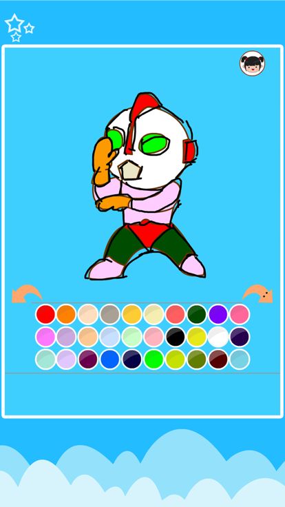 丫丫画简笔画游戏截图