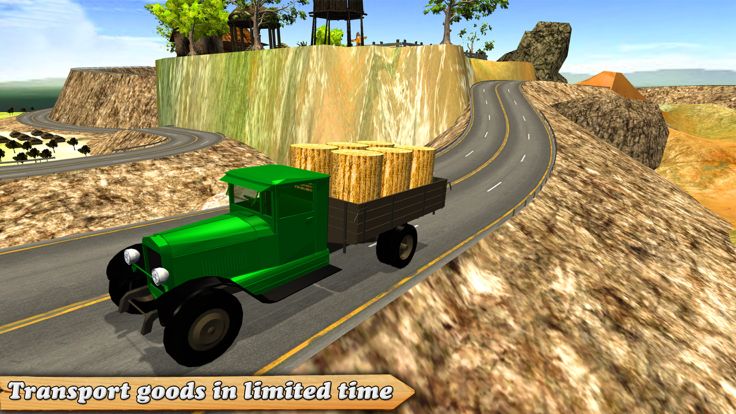 农用车Simulator-3D运输拖车游戏游戏截图
