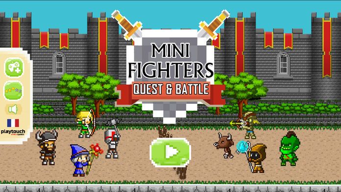 Mini Fighters : Quest & battle游戏截图