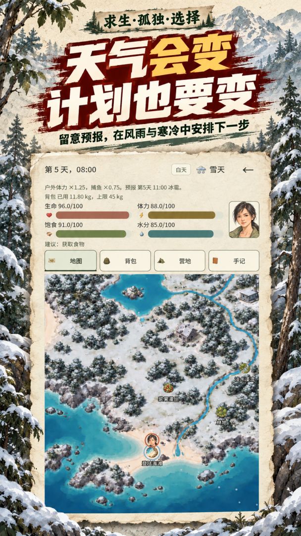 孤岛求生模拟器游戏截图