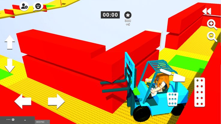 Obby Unreal Forklift Online游戏截图
