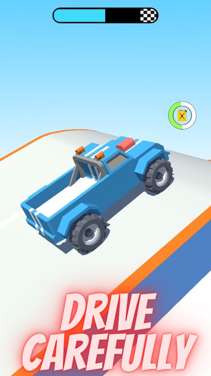 Bump Turbo Car Racer游戏截图