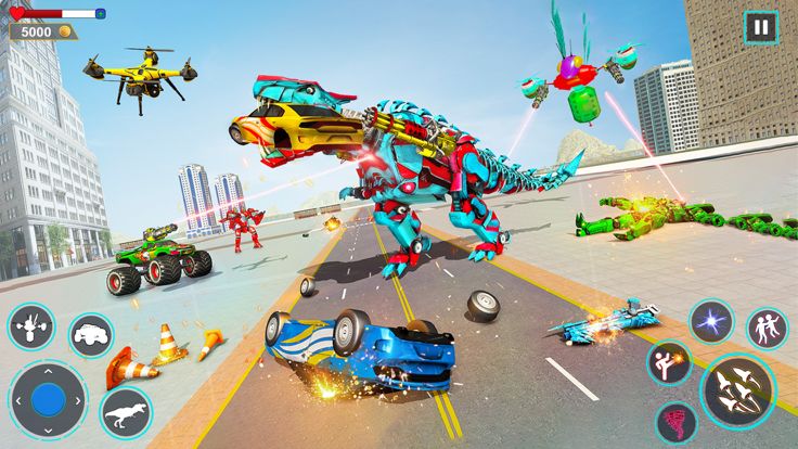 合并机器人游戏 - 改造机器人大战游戏截图