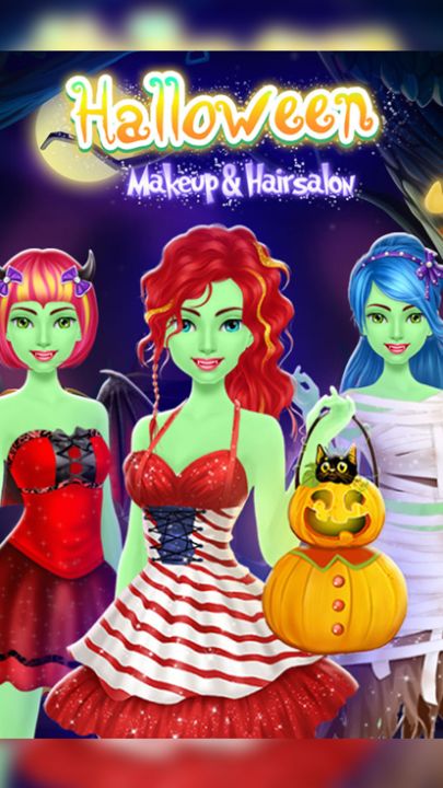 Halloween Makeup and Hairsalon游戏截图