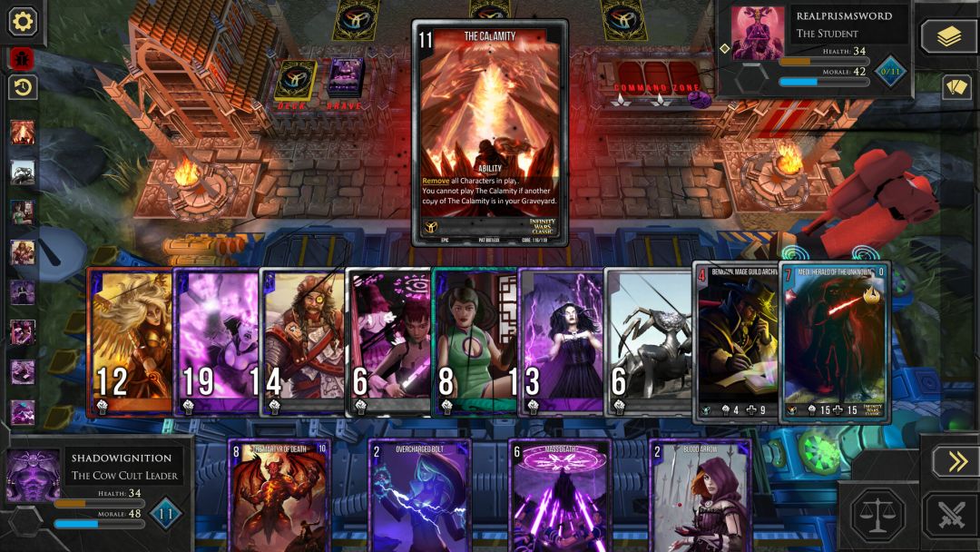 Infinity Wars: Animated Trading Card Game游戏截图