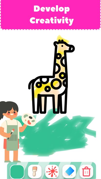 Animal Coloring - Kids游戏截图