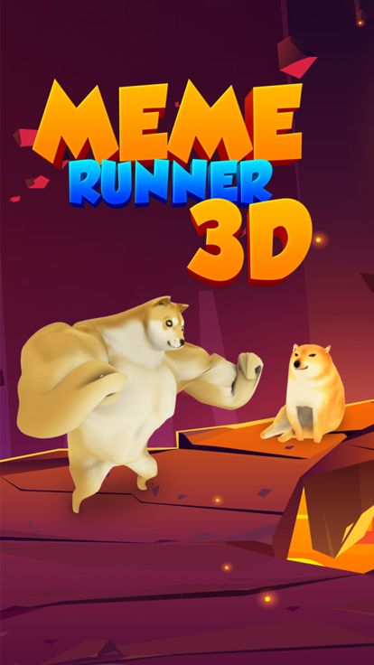 Meme Runner 3D游戏截图
