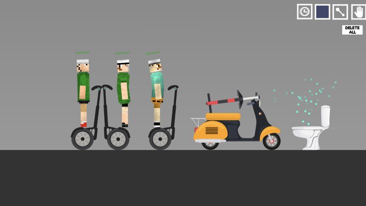 Pixel Wheels Playground游戏截图