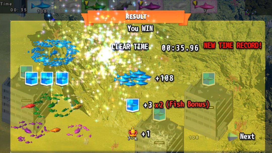 Pixel Game Maker Series Fish Tornado游戏截图