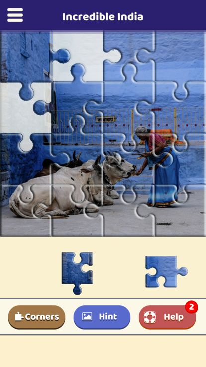 Incredible India Puzzle游戏截图