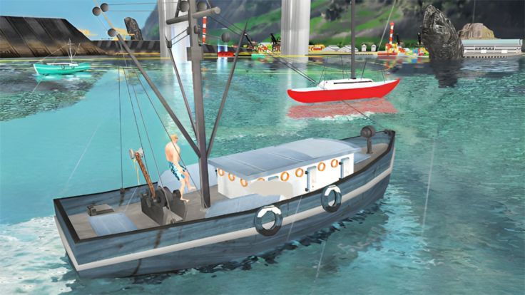 Speed Boat Driving and Parking游戏截图