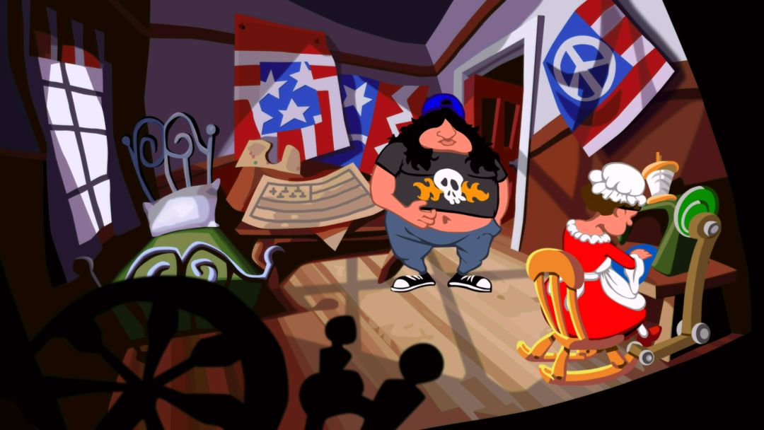 Day of the Tentacle Remastered游戏截图