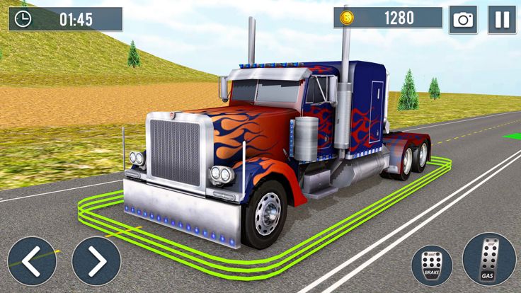 American Truck Sim 3D Games游戏截图