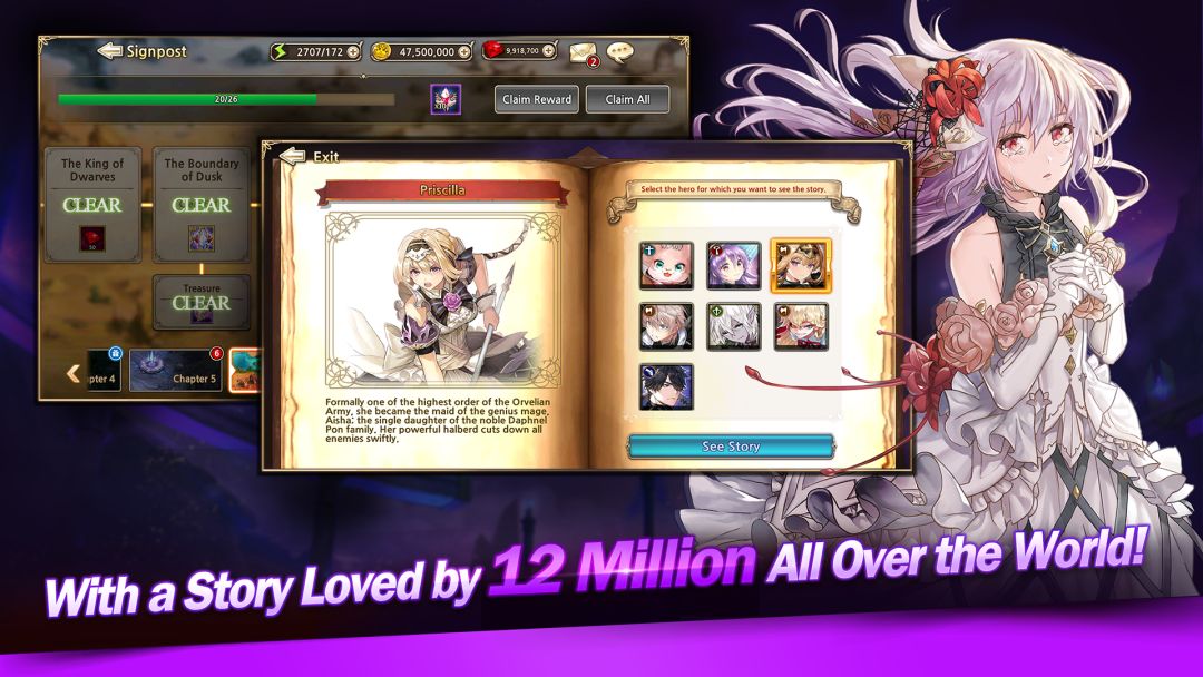 KING`s RAID游戏截图