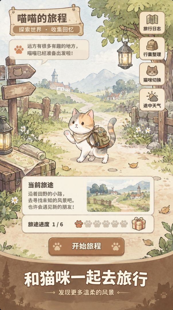 旅行喵喵游戏截图