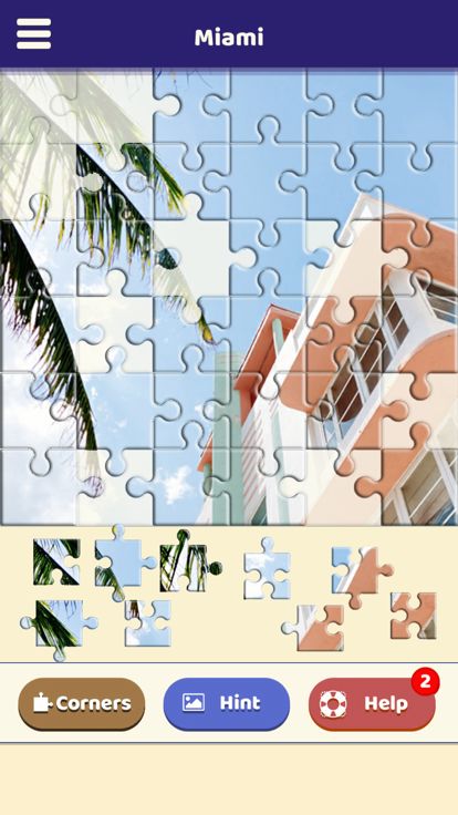 Miami Sightseeing Puzzle游戏截图